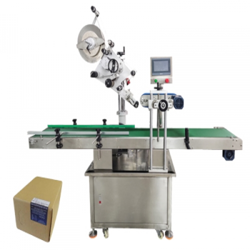 盒子單轉(zhuǎn)角貼標機